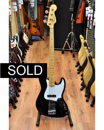 Fender American Standard Jazz Bass Black/Maple